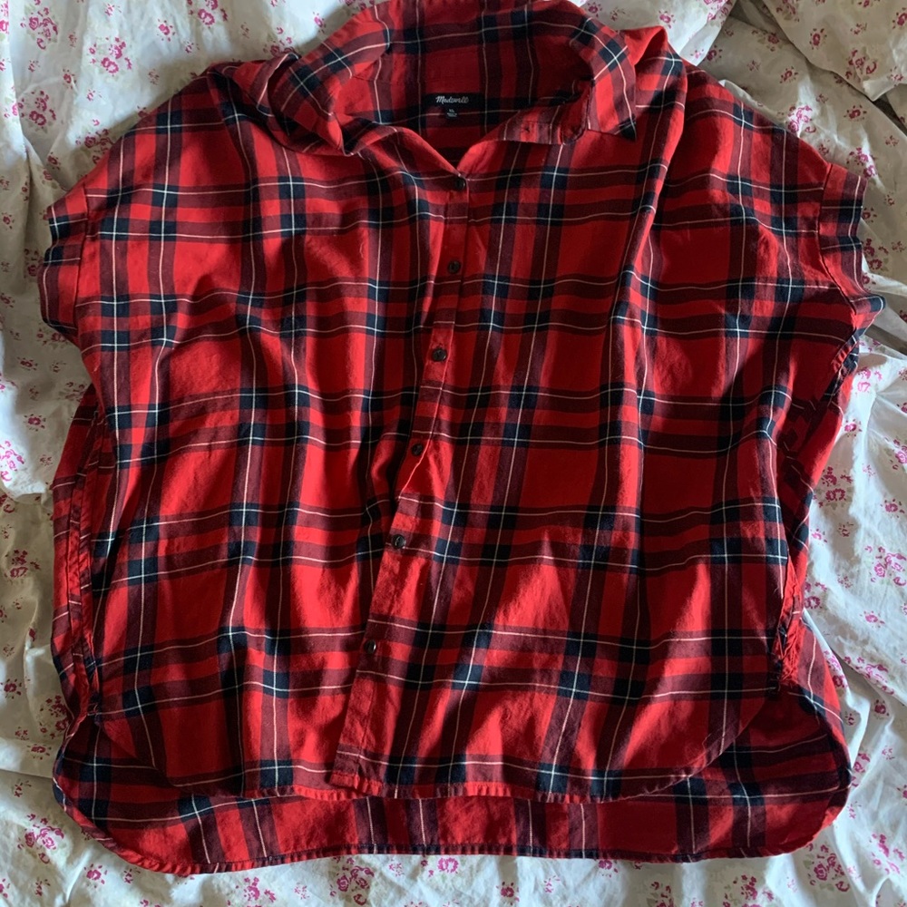 Madewell Central Shirt in Dahl plaid